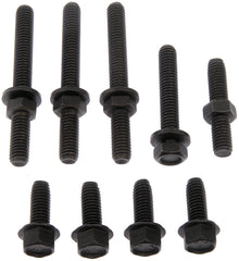 Dorman exhaust manifold hardware kit front view, shows components ensuring reliable fastening