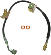 Dorman front driver side hose packaging showing brand and fit information for confidence