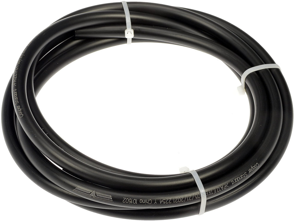 Dorman front view of 10-foot nylon fuel line showing product and benefit of reliable replacement