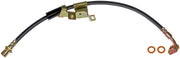 Dorman packaged front passenger brake hose showing correct part and easy identification