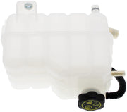 Dorman front reservoir exterior showing tank shape and fit benefit