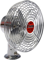 Dorman front view cabin fan showing mounting bracket and airflow direction, improves cabin comfort