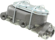 Dorman master cylinder front view showing mounting points and reliable fit