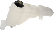 Dorman front view reservoir showing mounting points and fit benefit