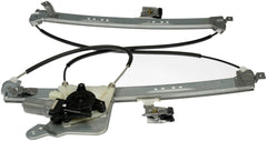 Dorman assembly installed in vehicle door demonstrating restored window movement