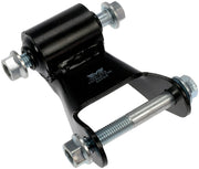 Dorman rearward leaf spring shackle front view showing fit and durability