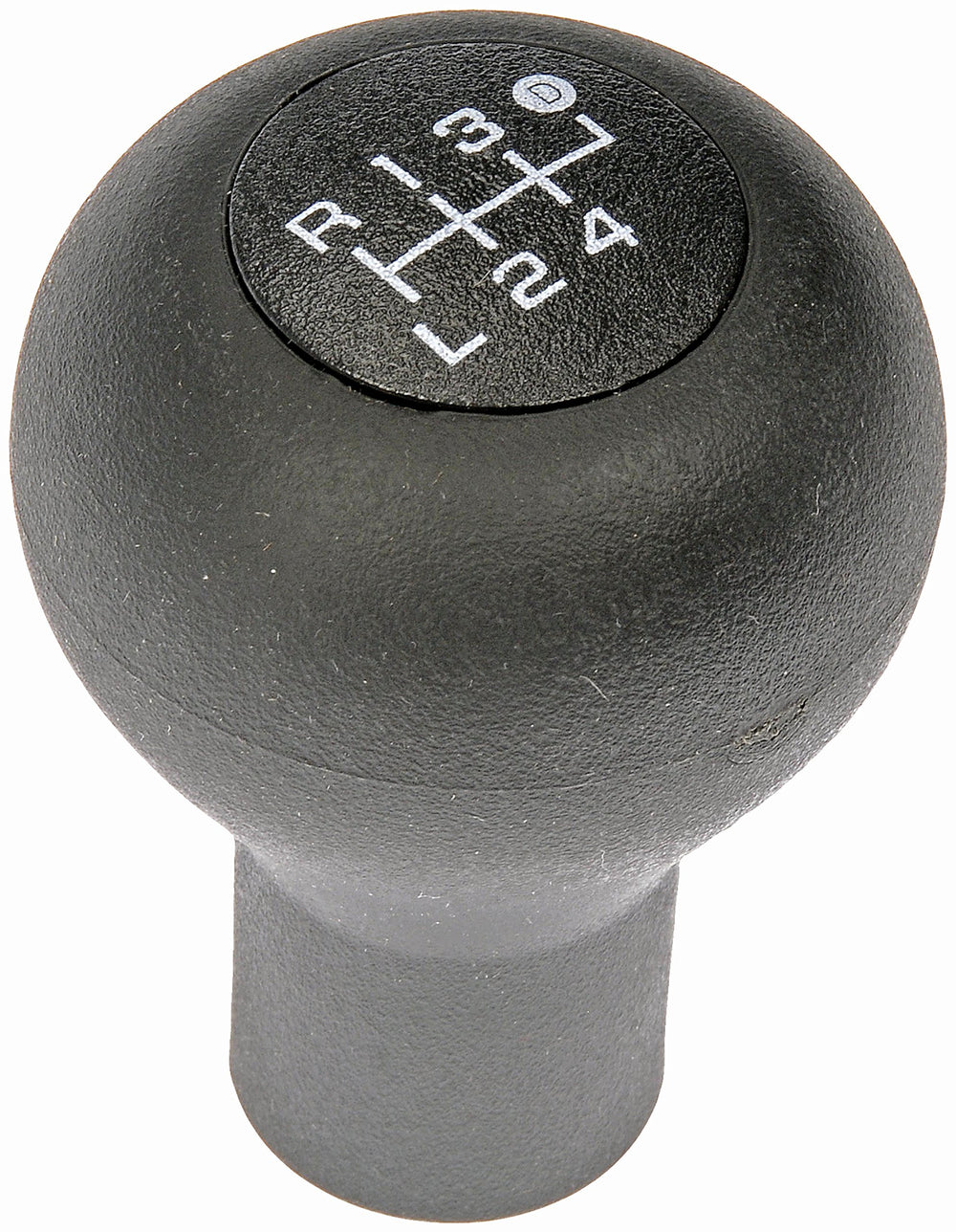 Dorman shift knob front view showing shape and OEM match benefit