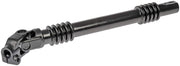 Dorman steering shaft front view showing mounting points and precise fit