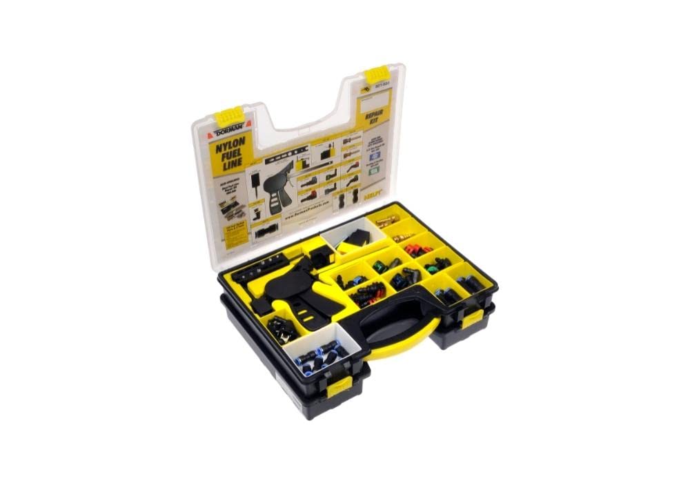 Dorman tech tray front packaging showing kit and quick repair benefit