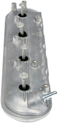 Dorman valve cover close-up of gasket area highlighting precise sealing