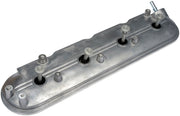 Dorman valve cover front view showing clean finish and OEM fit benefits