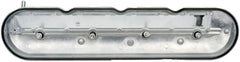 Dorman valve cover installed on engine illustrating proper fit and protection