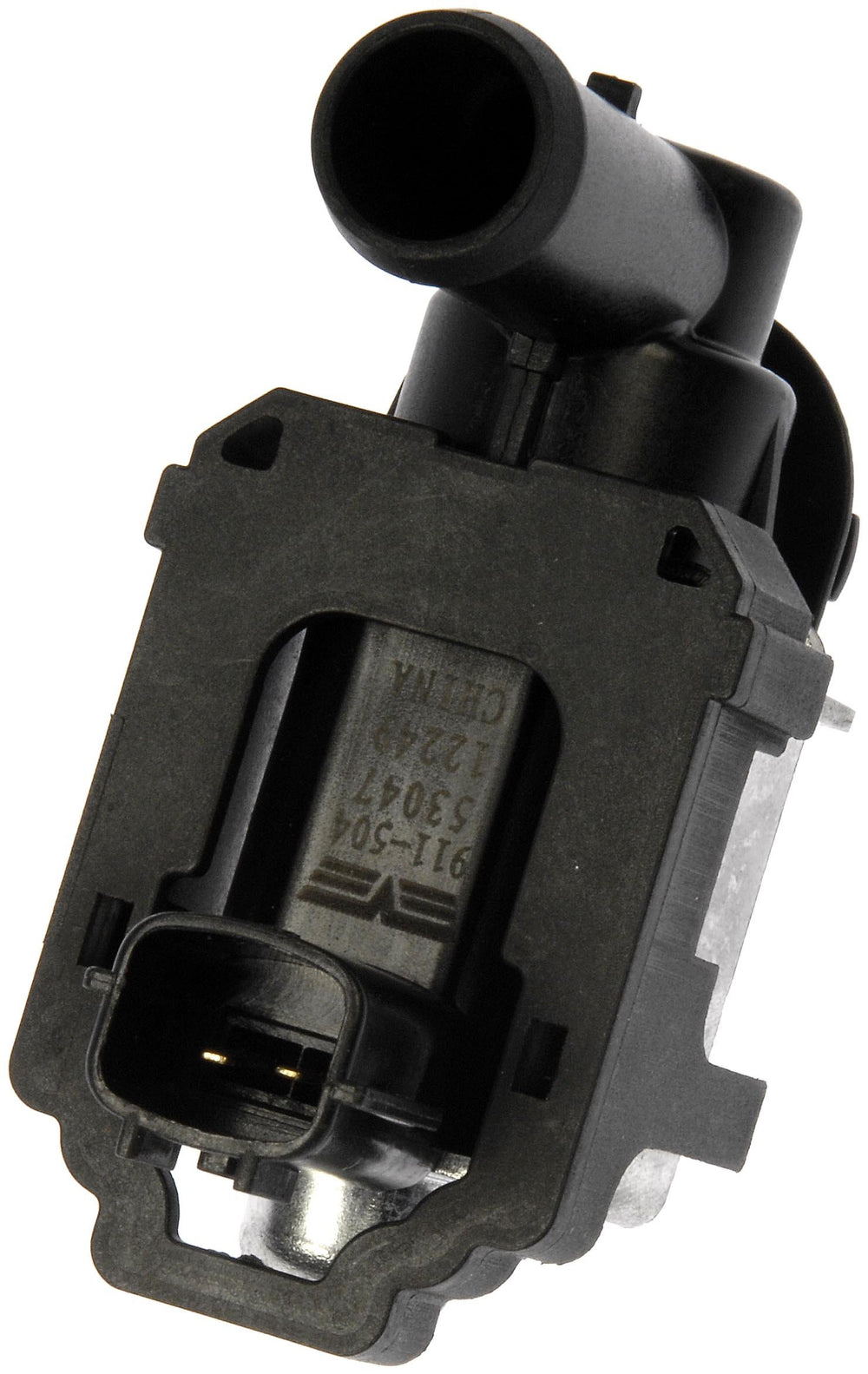 Dorman vent solenoid front view showing design and fit benefits