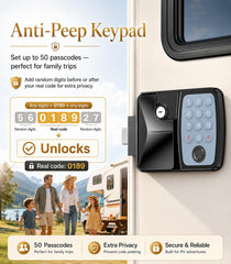 DORWAN remote fob and backup keys illustrating dual control convenience