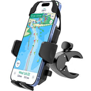 Dosvsi front view on boat rail showing secure mount and quick access