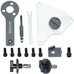 DPTOOL hardened steel pin close-up demonstrating precision fit and durability