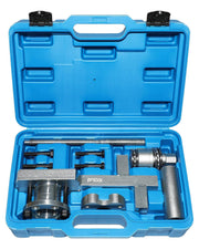 DPTOOL front view of crankshaft pulley toolset showing solid construction and fit