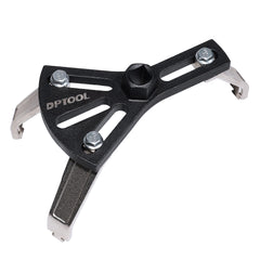 DPTOOL front view of removal and reinstall tool showing robust construction and benefit of easy ring turning
