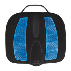 Dr. Scholl's front view of posterior cushion showing ergonomic contour and comfort