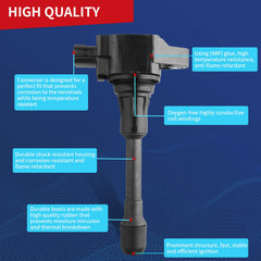 DrCax ignition coil installed in an engine bay improving engine reliability