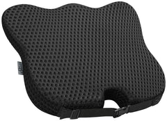 Dreamer Car front view of wedge cushion showing improved visibility and posture