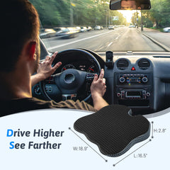 Dreamer Car side profile highlighting wedge slope for pelvic tilt support