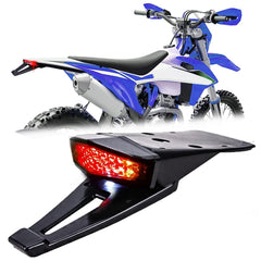 DREAMIZER rear fender front view showing LED array and compact profile for better visibility