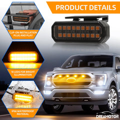 DREAMOTOR close-up of LED array highlighting brightness and build quality