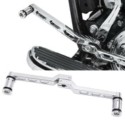 Dreamseek front view assembled shift levers showing clean chrome finish and improved ergonomics