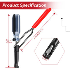 Dreyoo close-up of 1/4 inch screwdriver blade profile ensuring precise stud engagement