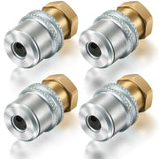 Dreyoo front view pack of four showing durable chucks and quick installation benefit