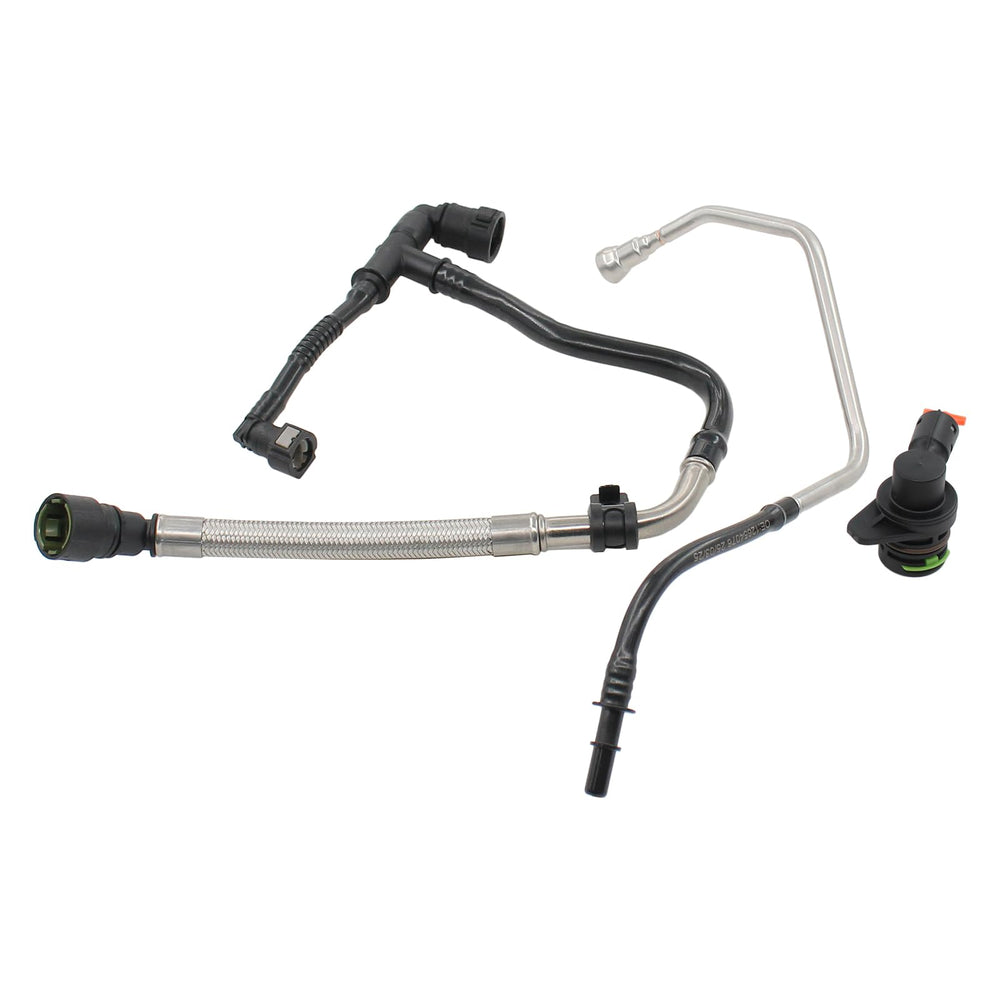 DriveFix front view of crankcase PCV tube assembly showing complete fitment benefits