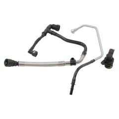 DriveFix front view of crankcase PCV tube assembly showing complete fitment benefits