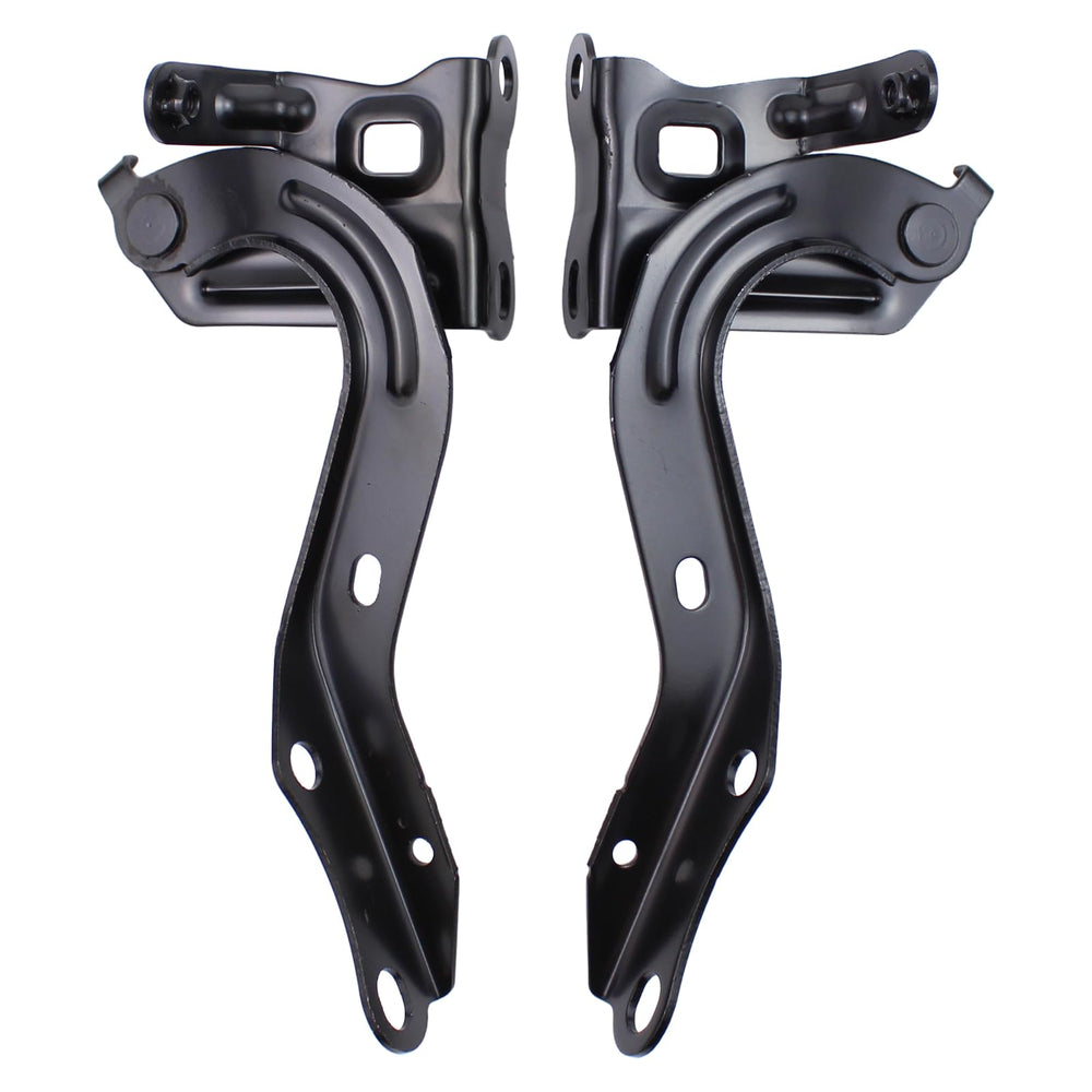 DriveFix hood hinges front packaging showing a matched pair and easy identification benefit