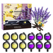 DRIVEJOY front packaging showing 12 vent clips and fragrance variety