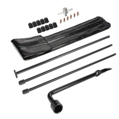 Dr.Roc front assembly kit laid out showing tool set and benefits