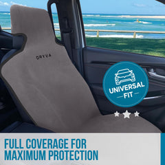 Dryva microfiber close-up highlighting soft texture for comfortable rides