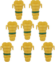 Dsnaduo front view of 8PCS oil drain plug kit showing package for fast servicing