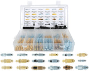 Dsnaduo front packaging view showing organized bleeder screw assortment for quick selection