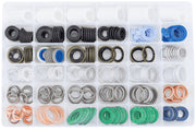 Dsnaduo front packaging showing 330PCS gasket assortment and organized compartments for quick selection