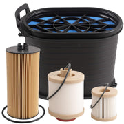 Dtomi front packaging showing full filter kit and quick identification benefit