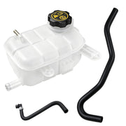 Dtomi front view reservoir tank showing mounting points and fitment benefit