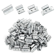 Dueilgo front packaging showing 100pcs wheel weights kit benefit organized supply