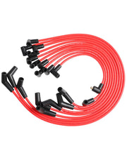 DUEYU front packaging showing complete spark plug wire set and organized layout for easy fit