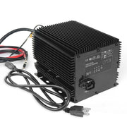 DUKVI front view of charger showing controls and robust housing for reliable charging