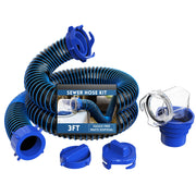 DUMPMAN front packaging showing 3 ft hose kit and benefits