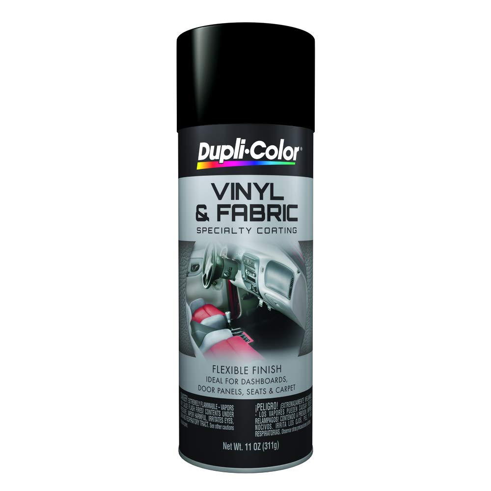 Dupli-Color aerosol can front view showing label and easy identification benefit
