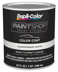 Dupli-Color front view of quart can showing product for fast application