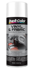 Dupli-Color front can gloss white showing product and brand benefits