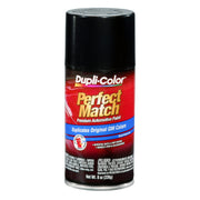 Dupli-Color front can view showing GM Black Metallic for accurate selection